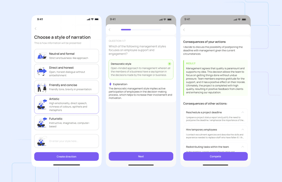 KnowFlow App Screens