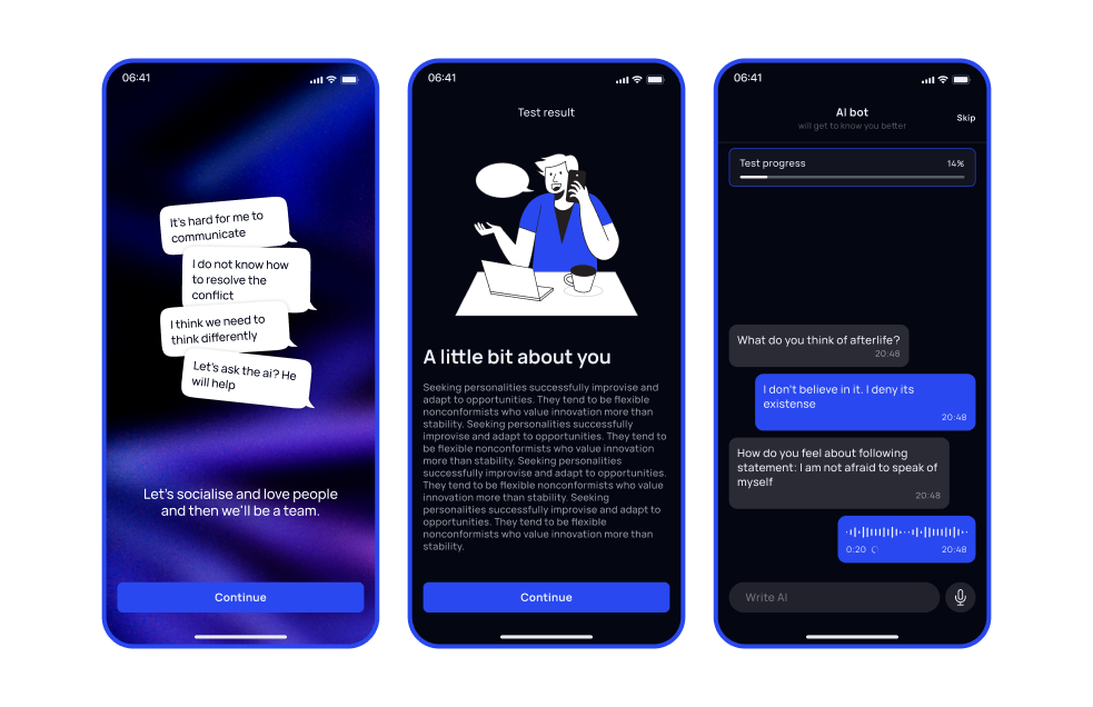 APP Syncro - detailed view